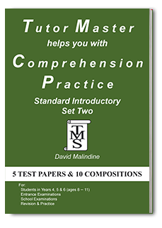 Tutor Master helps you with Comprehension Practice Standard Introductory Set Two cover