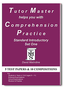 Tutor Master helps you with Comprehension Practice Standard Introductory Set One cover