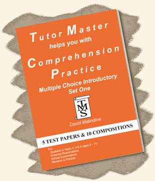 Tutor Master helps you with Comprehension Practice – Multiple Choice Introductory Set One