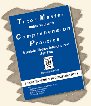 Tutor Master helps you with Comprehension Practice – Multiple Choice Introductory Set Two