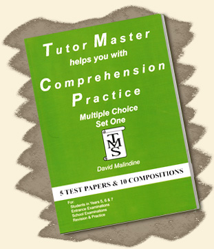 Tutor Master helps you with Comprehension Practice - Multiple Choice Set One